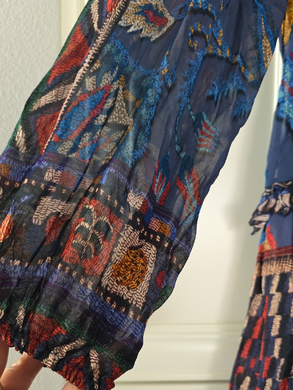 NWT FARM RIO | $335 Ainika Tapestry Tiered Maxi Dress - Picture 7 of 9